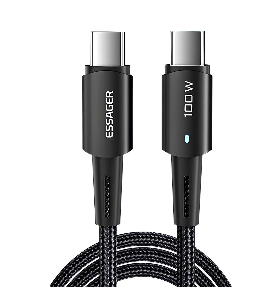 Essager_cable_100W_promo-Photoroom (1) (1) Essager Câble USB-C 100W – Image 1