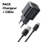 Essager Chargeur 20W Noir – Image 2